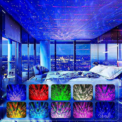 Galaxy Star Projector with Bluetooth Music Speaker
